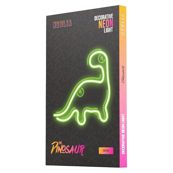 Lámpara LED decorativa Dino (Verde, Dinosaurio, An x Al: 24,5 x 23,5 mm) | BAUHAUS