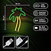 Lámpara LED decorativa Palmera (4,4 W, Palmera, An x Al: 18 x 26,2 cm) | BAUHAUS