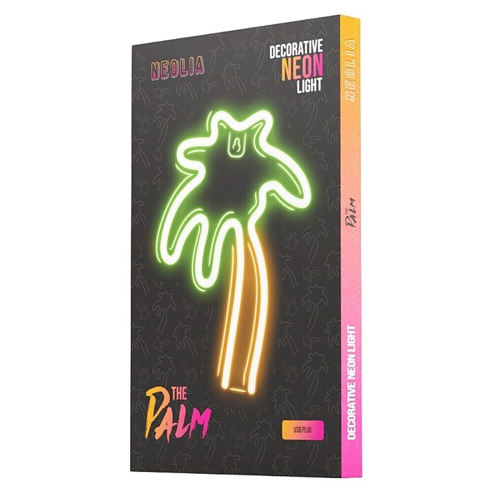 Lámpara LED decorativa Palmera (4,4 W, Palmera, An x Al: 18 x 26,2 cm) | BAUHAUS