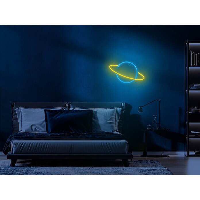 Lámpara LED decorativa Saturno (Saturno, An x Al: 30 x 19 cm) | BAUHAUS
