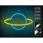 Lámpara LED decorativa Saturno (Saturno, An x Al: 30 x 19 cm) | BAUHAUS