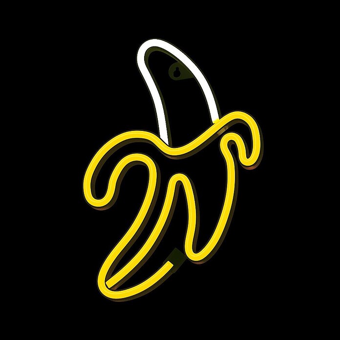 Lámpara LED decorativa Banana (Blanco/Amarillo, Banana, An x Al: 19,6 x 28,5 cm) | BAUHAUS