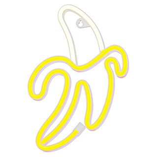 Lámpara LED decorativa Banana (Blanco/Amarillo, Banana, An x Al: 19,6 x 28,5 cm)