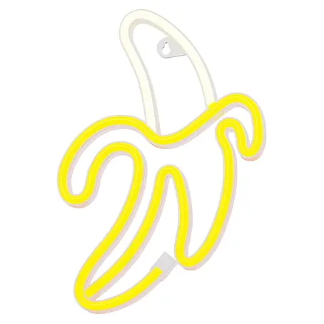 Lámpara LED decorativa Banana