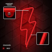 Lámpara LED decorativa Rayo Rojo (1,32 W, Blanco, Rayo Rojo, An x Al: 13 x 34 cm) | BAUHAUS
