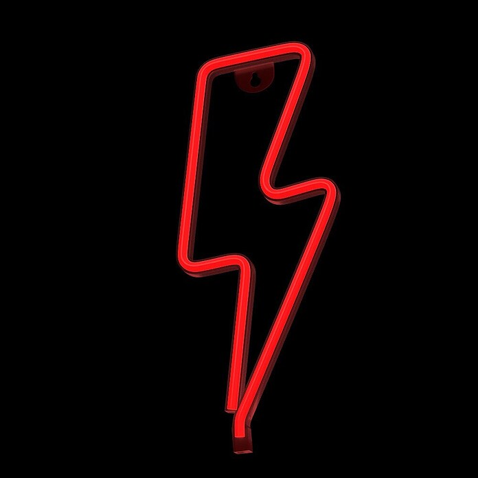 Lámpara LED decorativa Rayo Rojo (1,32 W, Blanco, Rayo Rojo, An x Al: 13 x 34 cm) | BAUHAUS
