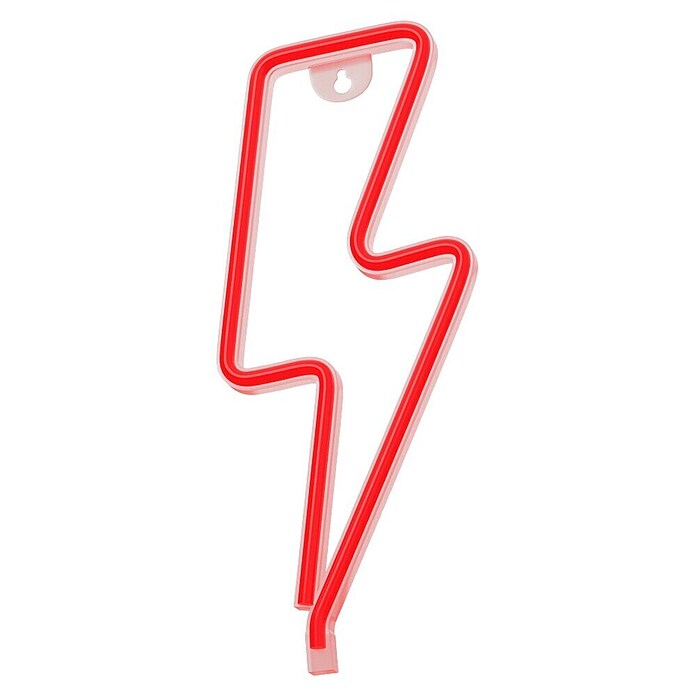 Lámpara LED decorativa Rayo Rojo (1,32 W, Blanco, Rayo Rojo, An x Al: 13 x 34 cm) | BAUHAUS