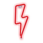 Lámpara LED decorativa Rayo Rojo (1,32 W, Blanco, Rayo Rojo, An x Al: 13 x 34 cm) | BAUHAUS