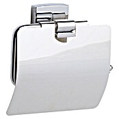 Nie wieder bohren Klaam Portarrollos papel higiénico KL236 (Con tapa, Cromo)