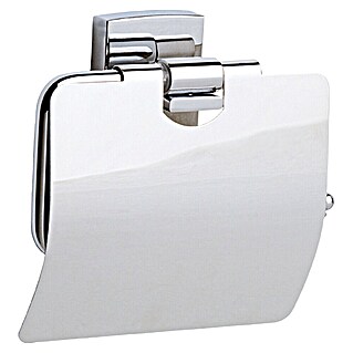 Tesa Portarrollos papel higiénico KL236 (Con tapa, Cromo)
