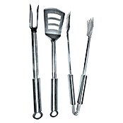 Grillstar Utensilios para barbacoa (3 piezas, Acero inoxidable)