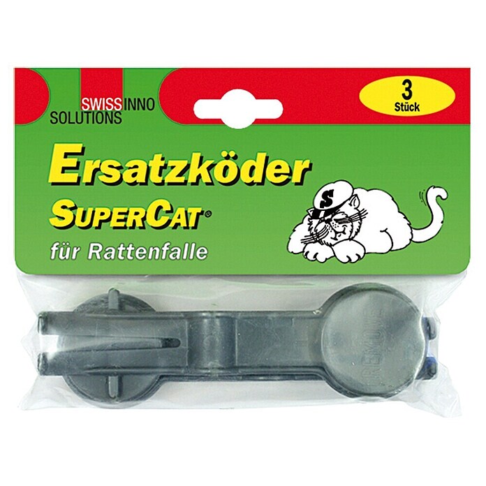 Swissinno SuperCat Nadomestna vaba  (Plastika, 3 kos) | 7533 - Fallen und Tafeln | IAHE - Pflanzenschutz bio-mechanisch | IAH - Dünger / Pflanzenschutz | IA - Gartenhartware | I - Stadtgarten | BAUHAUS