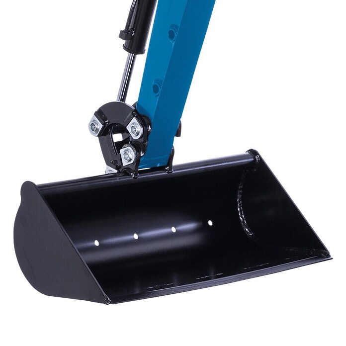 Scheppach Minibagger EXC815 inkl. XXL Zubehör-Set (6,3 kW, Benzin, Auslegerschwenkbereich: -70 ° - 70 °) | BAUHAUS