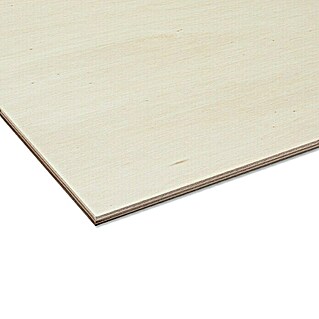 Sperrholzplatte Fixmaß (Pappel, 600 x 600 x 4 mm)