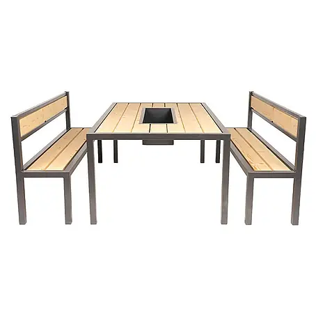 Home Deluxe  Gartentisch-Set NAXOS
