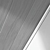 LOGOCLIC Abdeckleiste Weiß strukturiert (2,6 m x 25 mm x 6 mm)