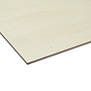 Sperrholzplatte nach Maß (Pappel, Max. Zuschnittsmaß: 2.520 x 1.850 mm, Stärke: 3 mm)