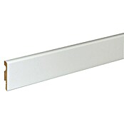 Sockelleiste FU07L (Weiß, 2,4 m x 10 mm x 58 mm)