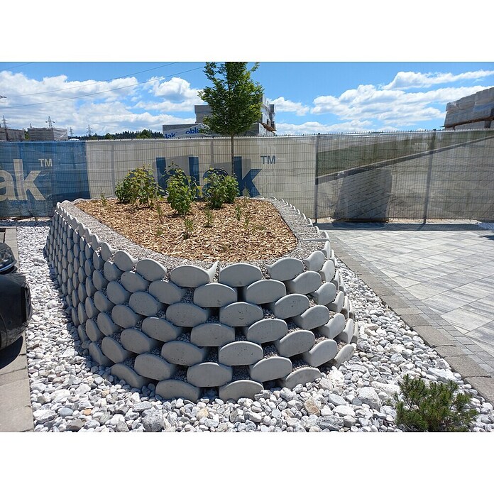 Cvetlični kamen  (300 x 130 x 160 mm, Siva) | 5694 - Hangsteine | FAEA - Gartenbaustoffe | FAE - Gartenbaustoffe | FA - Baustoffe | F - Baustoffe | BAUHAUS