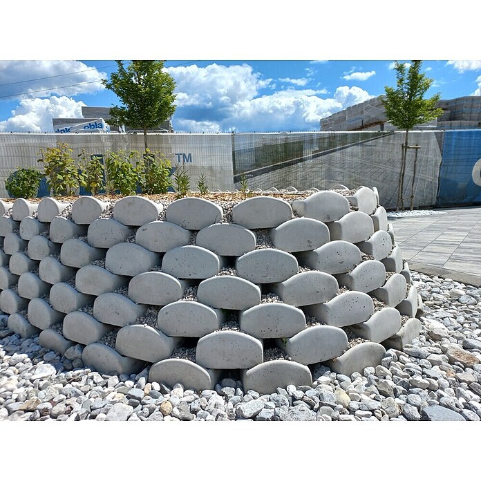 Cvetlični kamen  (300 x 130 x 160 mm, Siva) | 5694 - Hangsteine | FAEA - Gartenbaustoffe | FAE - Gartenbaustoffe | FA - Baustoffe | F - Baustoffe | BAUHAUS