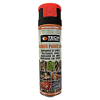 Sprej za označevanje (Rdeča, 500 ml)