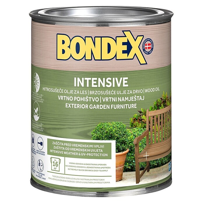 Bondex Olje za tikovino  (0,75 l, Tikovina) | Olja za les | Zaščita in obdelava lesa | Barve in tapete | Izdelki | BAUHAUS