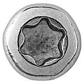 Profi Depot Tornillo autoperforante Turbo Drill (Diámetro: 4 mm, Largo: 50 mm, Acero inoxidable, TX para accionamientos TORX, Cabezal avellanado, 200 uds.)