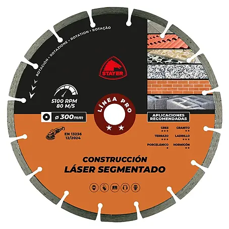 Stayer  Disco de corte Láser General