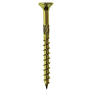 Profi Depot Tornillo Multiuso Turbo Drill (Ø x L: 3,5 x 50 mm, TX para accionamientos TORX, Cabezal avellanado, 200 ud.)