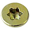 Profi Depot Tornillo Multiuso Turbo Drill (Ø x L: 6 x 100 mm, TX para accionamientos TORX, Cabezal avellanado, 50 uds.)