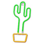 Lámpara LED decorativa Cactus (Verde/Naranja, Cactus, An x Al: 14 x 33 cm) | BAUHAUS