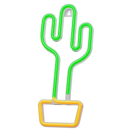 Lámpara LED decorativa Cactus