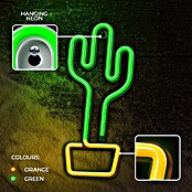 Lámpara LED decorativa Cactus (Verde/Naranja, Cactus, An x Al: 14 x 33 cm) | BAUHAUS