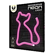 Lámpara LED decorativa Gato Rosa (Gato Rosa, An x Al: 17 x 23,5 cm) | BAUHAUS