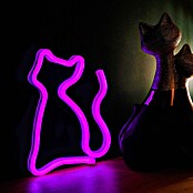 Lámpara LED decorativa Gato Rosa (Gato Rosa, An x Al: 17 x 23,5 cm) | BAUHAUS