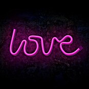 Lámpara LED decorativa Love Rosa (Rosa, Love Rosa, An x Al: 35 x 13 cm) | BAUHAUS