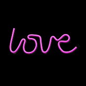 Lámpara LED decorativa Love Rosa (Rosa, Love Rosa, An x Al: 35 x 13 cm) | BAUHAUS