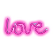 Lámpara LED decorativa Love Rosa (Rosa, Love Rosa, An x Al: 35 x 13 cm) | BAUHAUS
