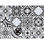 Feinsteinzeugfliese Piccolo (20 x 20 cm, Black Mix, Matt) | BAUHAUS