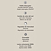 Alemar Lámpara de pie LED Kos (23 W, Terracota, Altura: 178 cm, Blanco neutro) | BAUHAUS