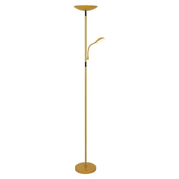 Alemar Lámpara de pie LED Kos (23 W, Mostaza, Altura: 178 cm, Blanco neutro) | BAUHAUS