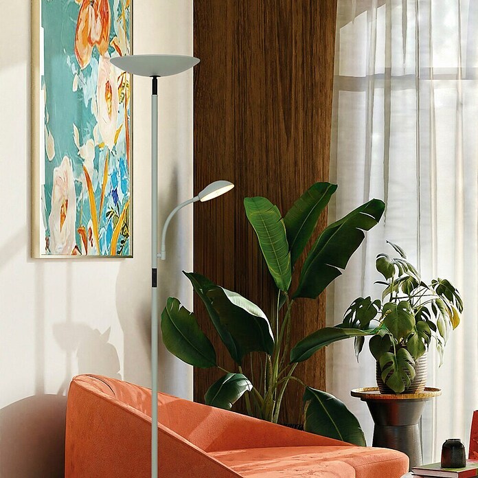 Alemar Lámpara de pie LED Kos (23 W, Verde, Altura: 178 cm, Blanco neutro) | BAUHAUS