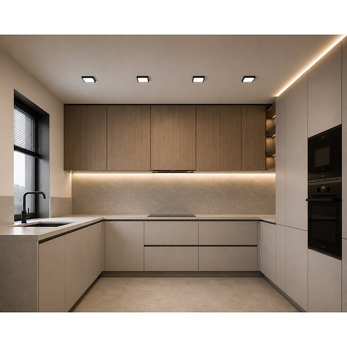 Ferotehna LED panel  (Do x Š x V: 170 x 170 x 31 mm, 12 W, 1.140 lm) | 3067 - Aufbauleuchten | CACK - Downlights | CAC - Indoorleuchten | CA - Beleuchtung | C - Elektro | BAUHAUS