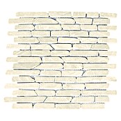 Mozaïektegel Brique (29,5 x 28 cm, Wit, Mat)
