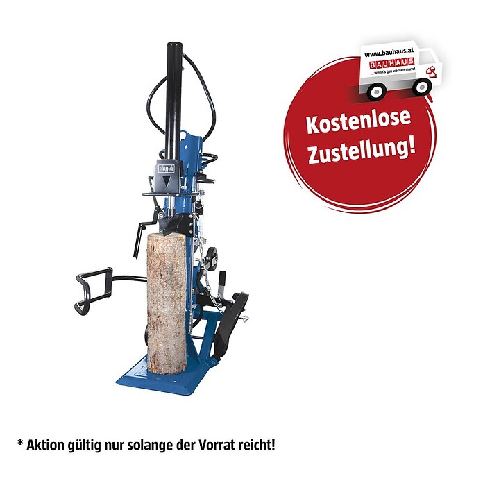 Scheppach Holzspalter HL 2550GM (5 100 W, 25 t, Max. Spaltgutlänge: 110 cm) | BAUHAUS