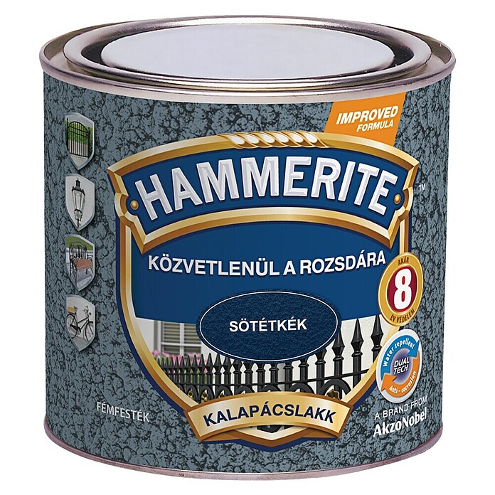 Hammerite Efekt lak Hammered  (Tamno plava, Sjaj, 250 ml) | BAUHAUS