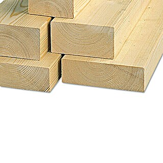 Konstruktionsvollholz NSi (Fichte/Tanne, Max. Zuschnittsmaß: 6 m, B x S: 12 x 6 cm, Gehobelt)
