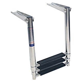 Marinetech Telescoopladder (Roestvrij staal, Aantal treden: 4 st.)