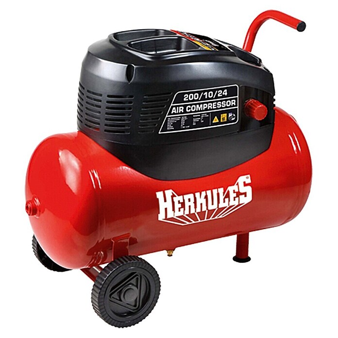 Herkules Compressor 200/10/24 (1,1 kW, 10 bar, 24 l)