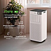 Rointe Aire acondicionado portátil Fiore 2250 (2.600 W, Tamaño de la estancia: 20 m², Blanco) | BAUHAUS
